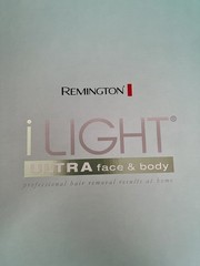 Remington iLIGHT Ultra Face and Body IPL 6500 Hair Removal System