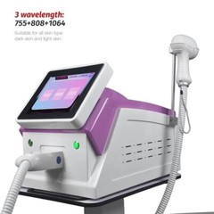 755 808 1064nm Diode Laser Depilacion 808 Hair Removal Machine for Beauty Salon