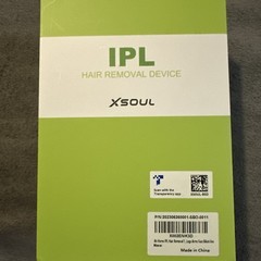 XSOUL At-Home IPL Hair Removal for Women and Men Permanent Hair Removal