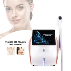 3-Wave Ice Cooling Diode Laser Hair Removal Machine Beauty Care for Salon