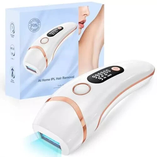 AMOTAOS Laser IPL Hair Removal – at Home Permanent Hair Remover Device for Wo…