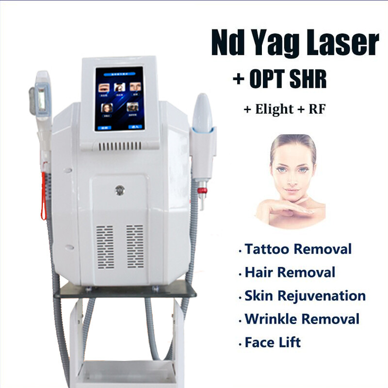 Pro IPL SHR Elight ND Tag Laser Tattoo Hair Removal Salon Beauty Machine Salon