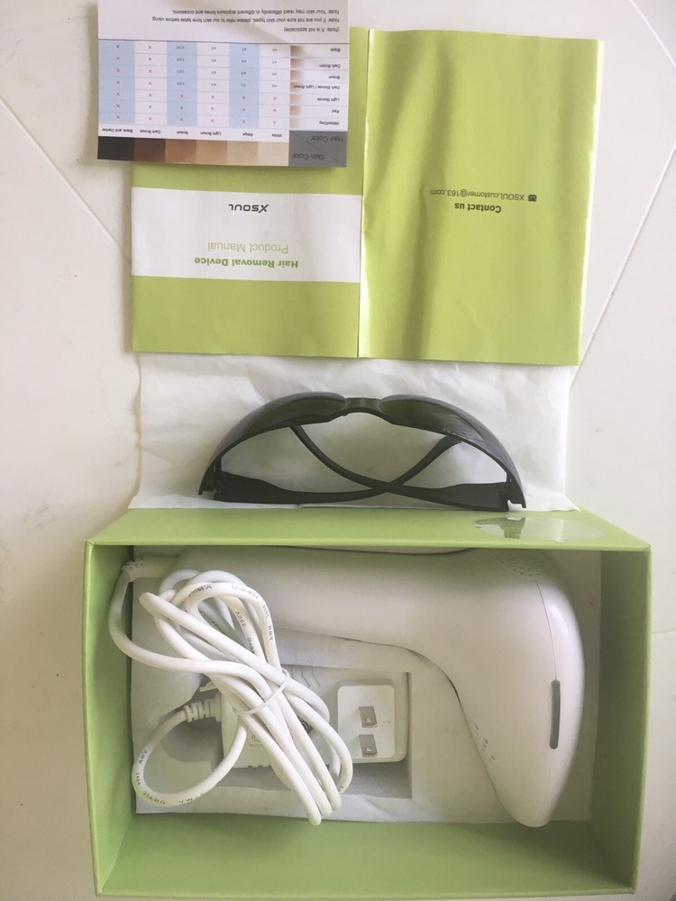 XSOUL At-Home IPL Hair Removal for Women and Men Permanent Hair Removal