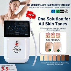Mecavie Ice Cooling Diode Laser Hair Reduction Salon Beauty Machine CE Certified