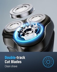 Lonkeen Razor For Men Shavers For Men – 4D Flex Blades Ipx6 Waterproof Usb