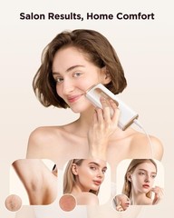 IPL Laser Hair Removal Women & Men Ice Cooling, Painless, Permanent Hair Reduce
