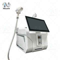 2-In-1 Dual Probe 755/808/940/1064nm Ice FAC Tone Balancing Salon Beauty Machine