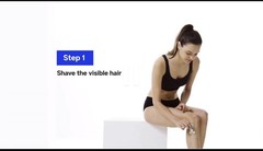 BLEX IPL Hair Removal Device Corded Electric w/ Sunglasses, Gray/Black