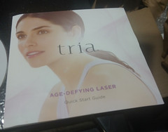 Tria Age Defying Laser / Original Box, Charging Cradle Disk, Manuals, Tested