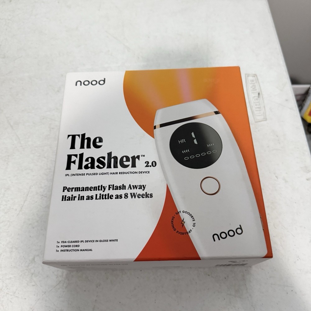 Flasher 2.0 by Nood Permanent and Painless IPL Laser Hair Removal Handset