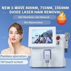 808 Diode Laser Hair Removal Ice Titanium Soprano Permanent Painless Machine