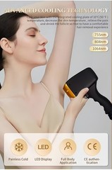 Professional 755 808 940 1064NM diode laser hair removal device 110V US