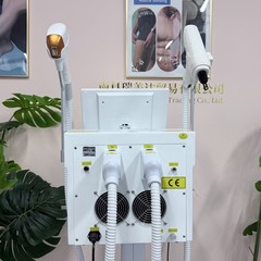 2 In 1 808nm Diode Laser Hair Removal & Pico Laser Tattoo removal Machine 10bar