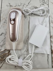 Braun Skin iExpert IPL Hair Removal Device, White & Rose Gold – Open Box