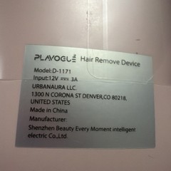 Laser Hair Removal for Women and Men- Comes W/ Goggles, Razor & Charger