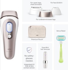 Braun IPL Skin i·Expert Home Laser Hair Removal Smart IPL – Case Trimmer PL7219
