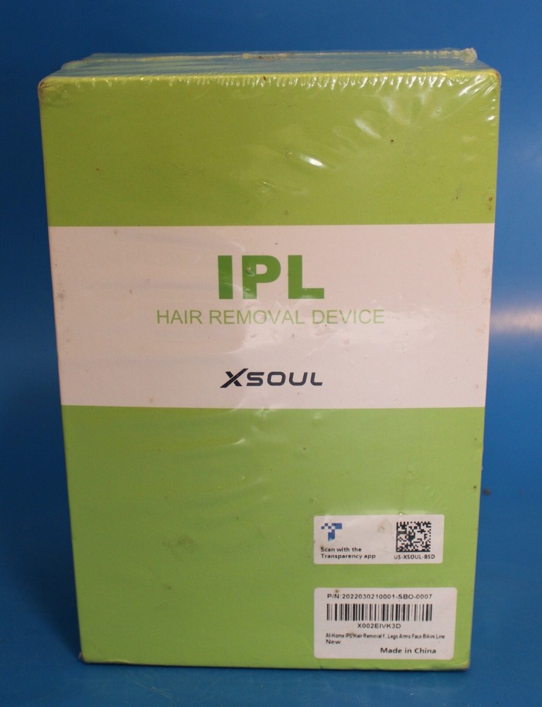 XSOUL At-Home IPL Hair Removal Permanent 2022030210001-SBO-0007 Brand New Sealed