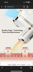 INIA Laser Hair Removal Device for Women and Men INIA Fond Hair Remover