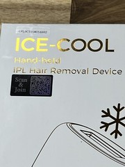Laser Hair Removal with 5℃ Ice Cooling, Painless IPL Laser Hair Removal 3 in 1