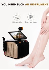 2 in 1 diode hair removal Picosecond device ice cooling system tattoo removal