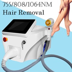 Painless Diode Laser Ice Titanium 755/808/1064nm Hair Removal Machine Permanent