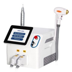 2IN1 755nm 808nm 1064nm Diode Laser Hair Removal Pico Tattoo ND YAG Machine