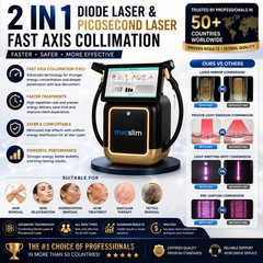 ORIGINAL MYOSLIM 2 In 1 Diode Laser Pico Nd Yag Skin Rejuvenation Machine USA!!!