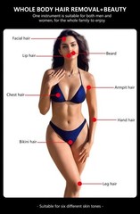 Professional 4-wavelength diode laser hair removal device CE certification