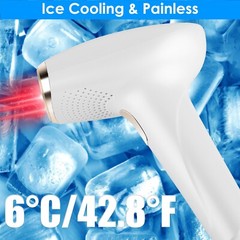 3 In1 Ice Cooling Laser Hair Removal Painless Permanent At-Home IPL Hair Removal