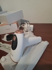 Amzgirl White Pink Intense Pulsed Light Technology Permanent IPL Hair Removal