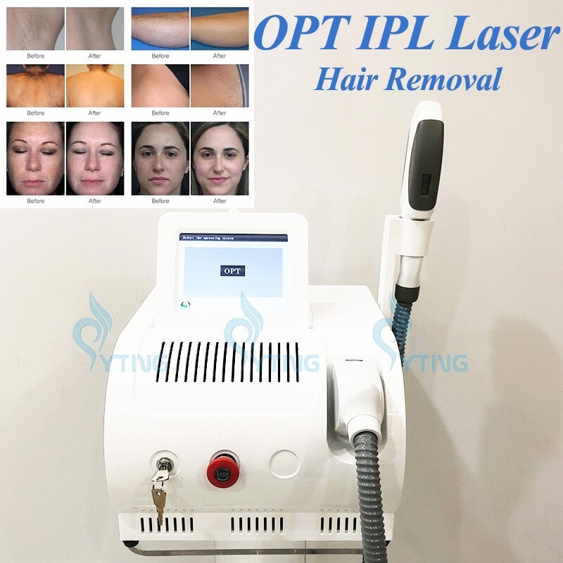 SHR IPL OPT Elight Laser Hair Removal Skin Rejuvenation Vascular Removal Machine