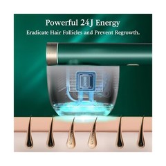 JOVS Laser Hair Removal, [24J Energy] IPL Hair Removal for Women and Men, 37