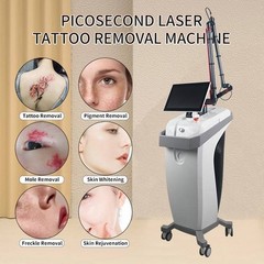 Fractional Laser Co2 Nd Yag Laser Tattoo Remove Facial Skin Rejuvenation Machine
