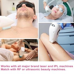 Versatile 300ML Cooling Gel for Laser Hair Removal & RF Treatments for All Skin