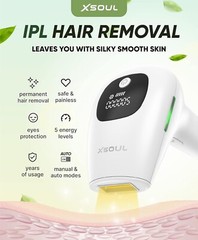 At-home IPL Hair Remover for Women/Men Permanent Armpits Back Legs Arms Face