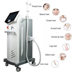 755 808 1064nm Diode Laser Bikini Body Hair Removal Permanent Skin Care Machine