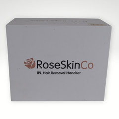RoseSkinCo IPL Hair Removal Handset Laser Device Pink New Open Box w/ Power S…