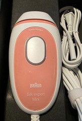 Braun Silk-expert Mini PL1014 IPL Hair Removal Device Pink SensoAdapt + Pouch