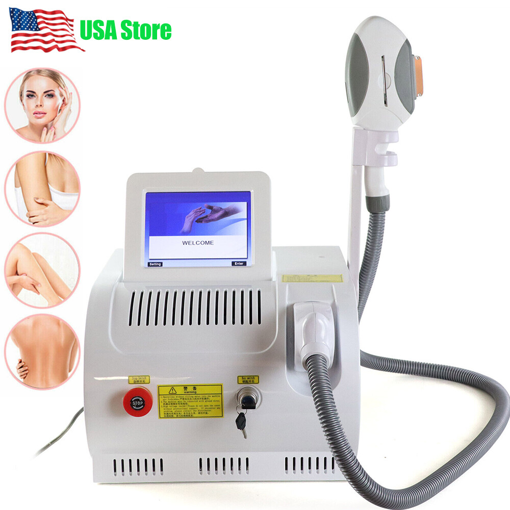OPT IPL Laser Painless Hair Removal Skin Rejuvenation Lifting Machine Permanent