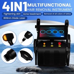 4-in-1 IPL Elight Diode Laser Hair Removal ,RF, Pico Tattoo Removal Machine