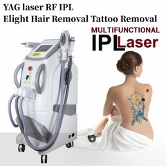 3IN1 OPT IPL Hair Removal Skin Whitening Nd Yag Laser Tattoo Removal Machine