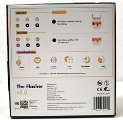 Nood Flasher 2.0 Laser Hair Removal Painless IPL Device Handset With Cord USED