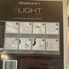 Remington i-LIGHT Pro IPL iLIGHT Pro Hair Removal System IPL6000 *TESTED*