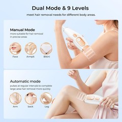 Finequin Laser Hair Removal, IPL Removal for Women and Champagne