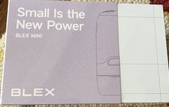BLEX MINI IPL Hair Removal Device Purple Portable with Sunglasses