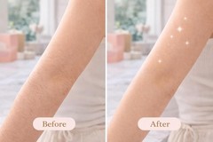 Gold Crystal Hair Eraser Nano Glass Hair Remover Exfoliator for Body Legs