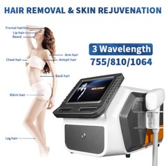Professional Portable 810nm Diode Laser Face Body Hair Removal Painless Epilator
