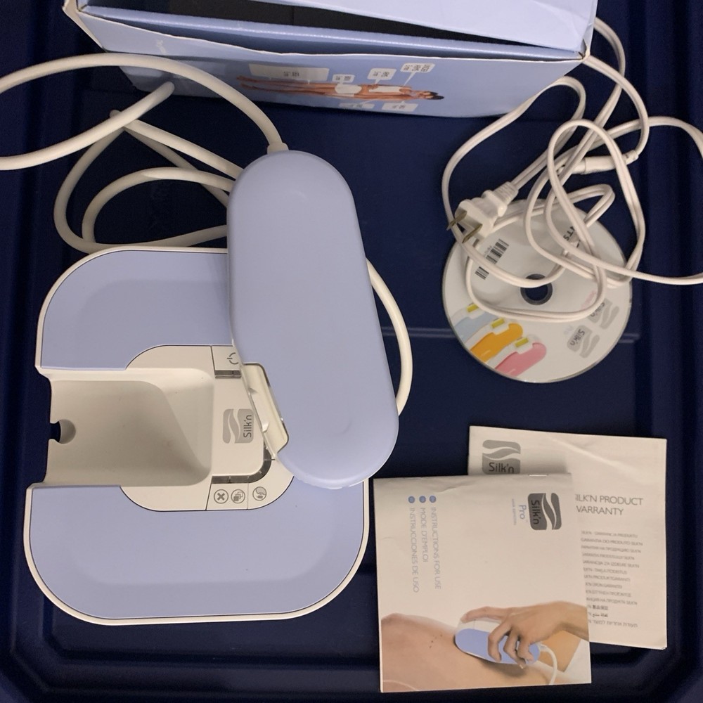 Silk’n SensEpil Hair Removal Device Skinovations Pro Blue Home Use Beauty UNTEST