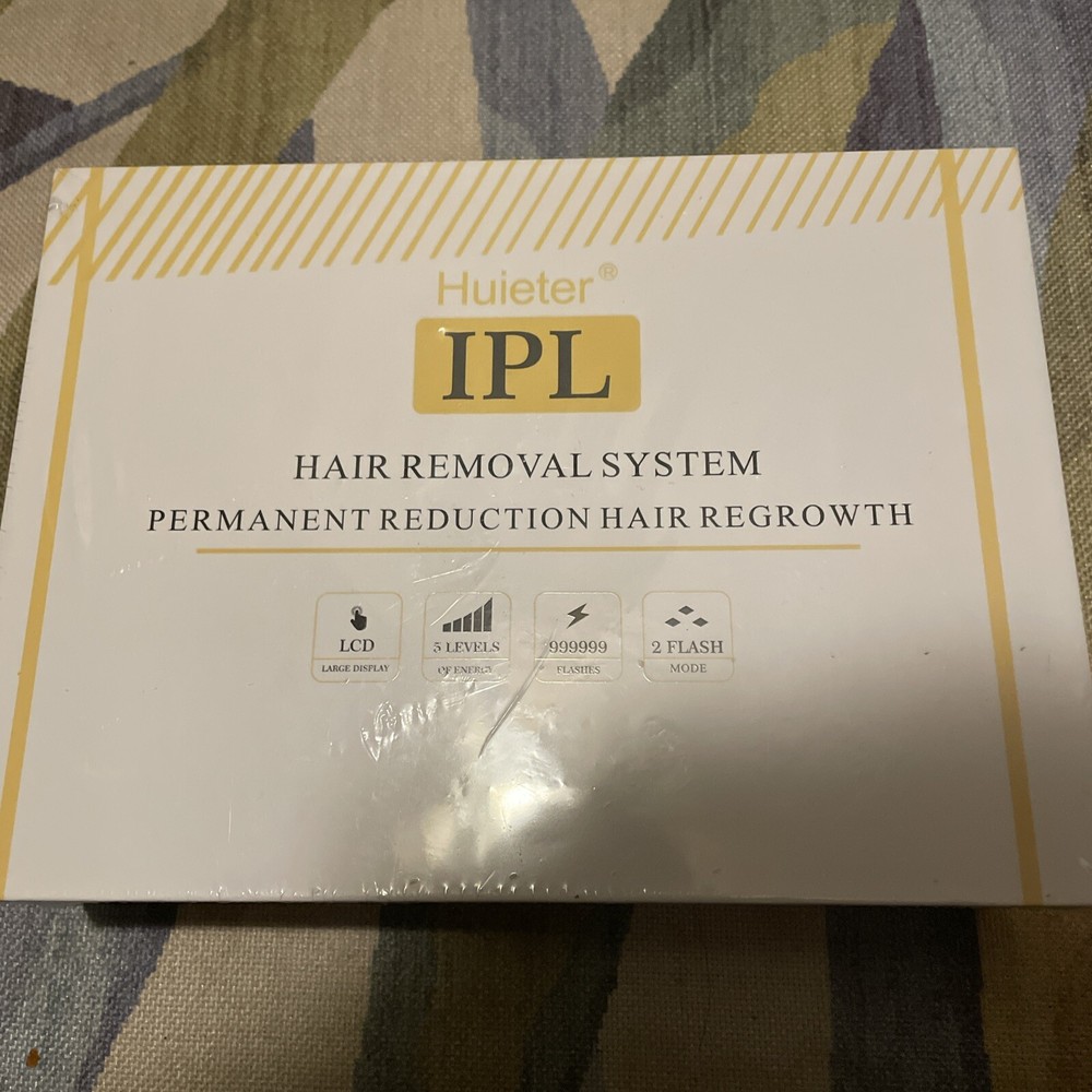 Huieter Laser Hair Removal Women Permanent Painless IPL Facial Leg Arms SEALED