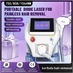 2026 Ice Titanium Soprano Permanent Painless Diode Laser Hair Removal Machine